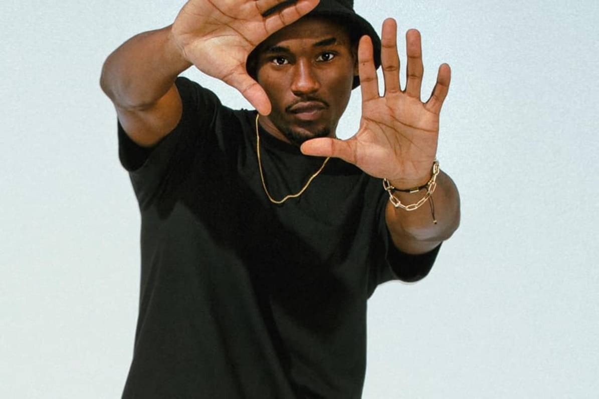 Kyyiren Terrell Sharp in a Champs Sports lifestyle feature